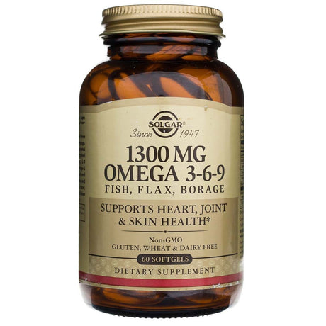 Solgar Omega 3-6-9 1300 mg - 60 Softgels