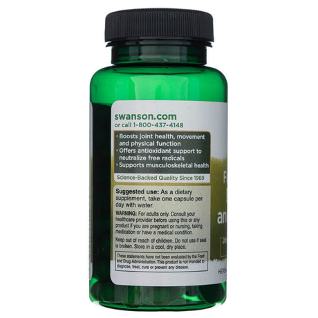 Swanson Full Spectrum Boswellia and Curcumin - 60 Capsules