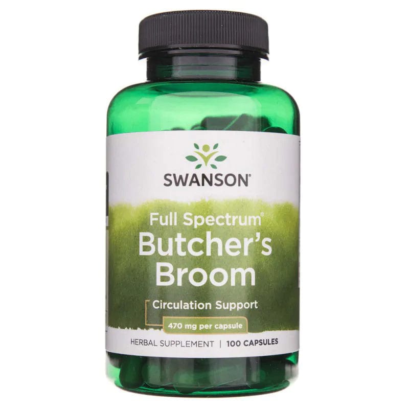 Swanson Full Spectrum Butcher's Broom 470 mg - 100 Capsules