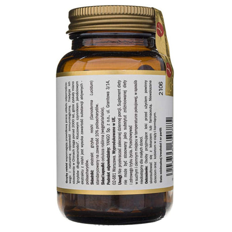 Yango Reishi 10% Polysaccharide Extract - 90 Capsules